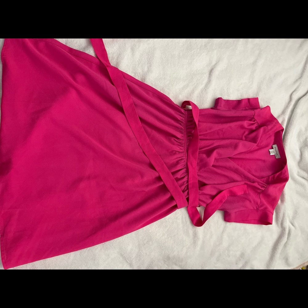 Hot Pink Dress by Monteau sized M